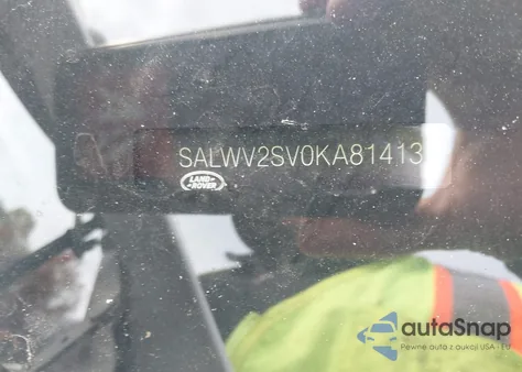 2019 Land Rover Range Rover Sport Hse Dynamic из США, поврежденный, VIN SALWV2SV0KA814137